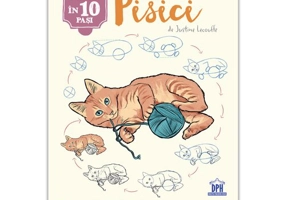 Desen in 10 pasi. Pisici